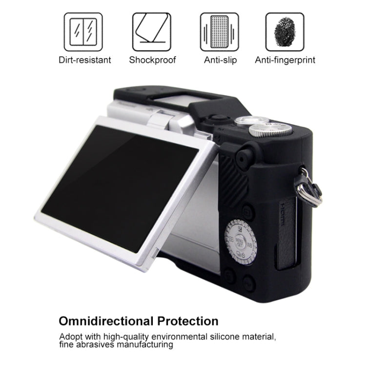 เคสซิลิโคนอ่อนนุ่ม PULUZ สำหรับ Panasonic Lumix GF10, For Panasonic Lumix GF10