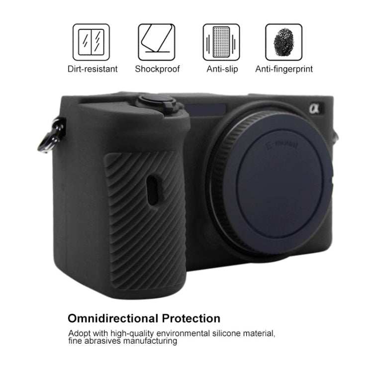 PULUZ เคสซิลิโคนอ่อนนุ่มสำหรับ Sony A6600 / ILCE-6600, For Sony A6600