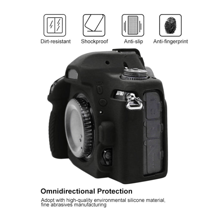 เคสซิลิโคน PULUZ Soft สำหรับ Nikon D780, For Nikon D780