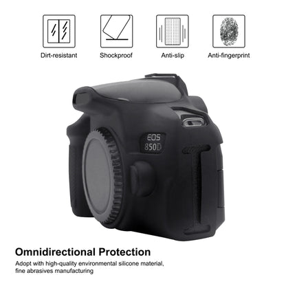PULUZ เคสซิลิโคนอ่อนนุ่มสำหรับ Canon EOS 850D, For Canon EOS 850D