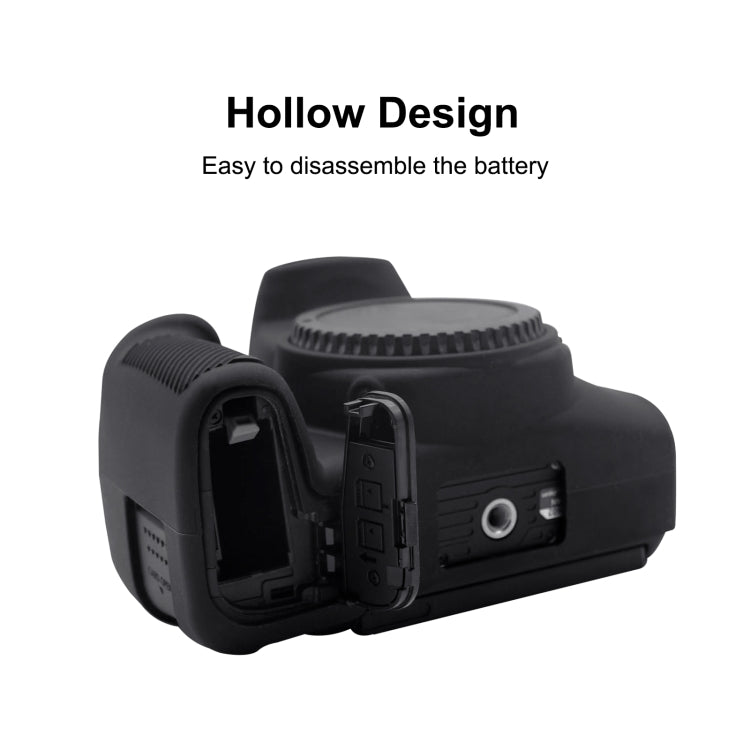 PULUZ เคสซิลิโคนอ่อนนุ่มสำหรับ Canon EOS 850D, For Canon EOS 850D