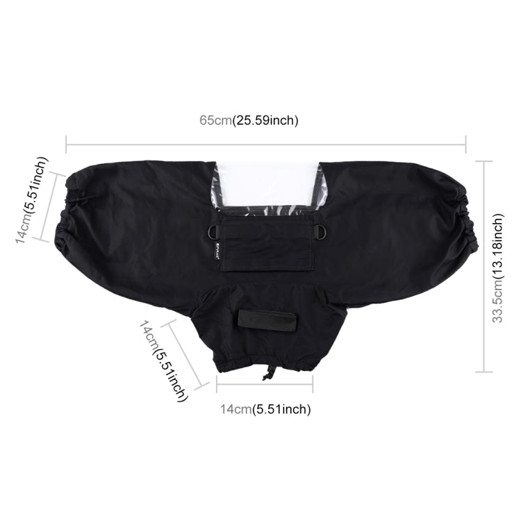 PULUZ เคสกันฝนสำหรับกล้อง DSLR และ SLR, Rainproof Cover Case