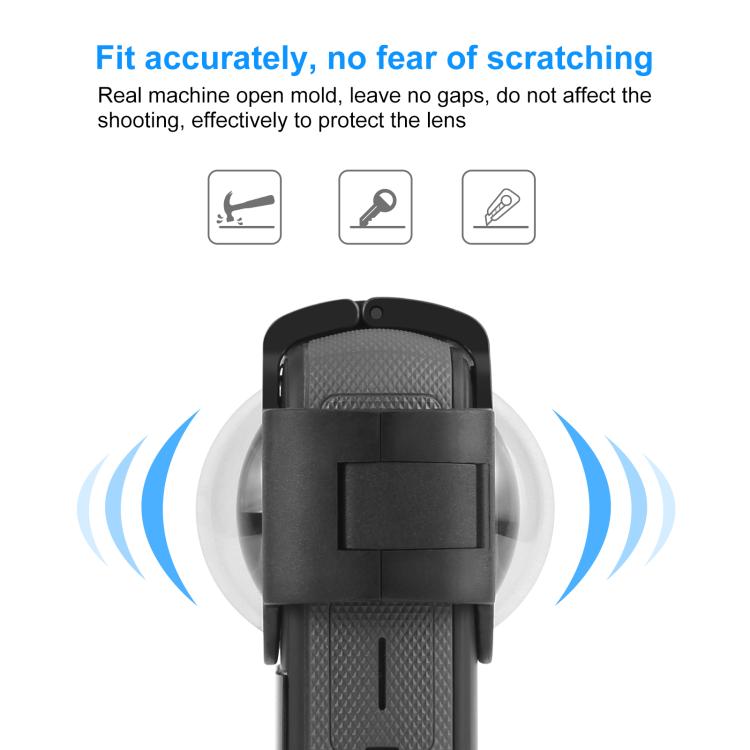 สำหรับฝาครอบป้องกันเลนส์ PULUZ Insta360 X3 PULUZ, Lens Guard