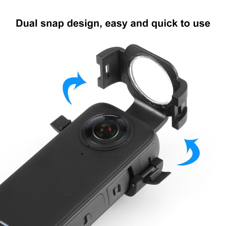 สำหรับฝาครอบป้องกันเลนส์ PULUZ Insta360 X3 PULUZ, Lens Guard