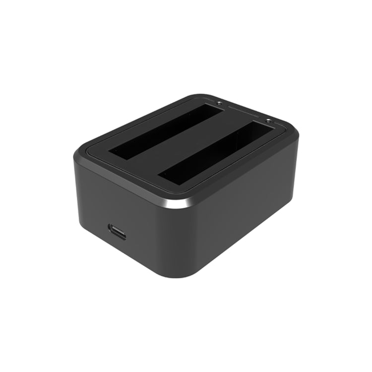 สำหรับ Insta360 X3 PULUZ USB เครื่องชาร์จแบตเตอรี่คู่พร้อมไฟแสดงสถานะ, Battery Charger