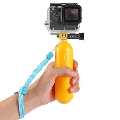 PULUZ ลอยจับมือจับ Bobber พร้อมสายรัดสำหรับ GoPro Hero11 Black / HERO10 Black / HERO9 Black / HERO8 / HERO7 / 6/5/5 เซสชัน / 4 เซสชัน / 4/3+ / 3/2/1, Insta360 ONE R, DJI Osmoกล้องแอคชั่นและกล้องแอคชั่นอื่นๆ, Bobber Hand Grip