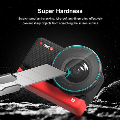 สำหรับ Insta360 One RS PULUZ 3 ใน 1 หน้าจอ + เลนส์ 4K + ฟิล์มกระจกนิรภัยเลนส์ Leica, For Insta360 One RS