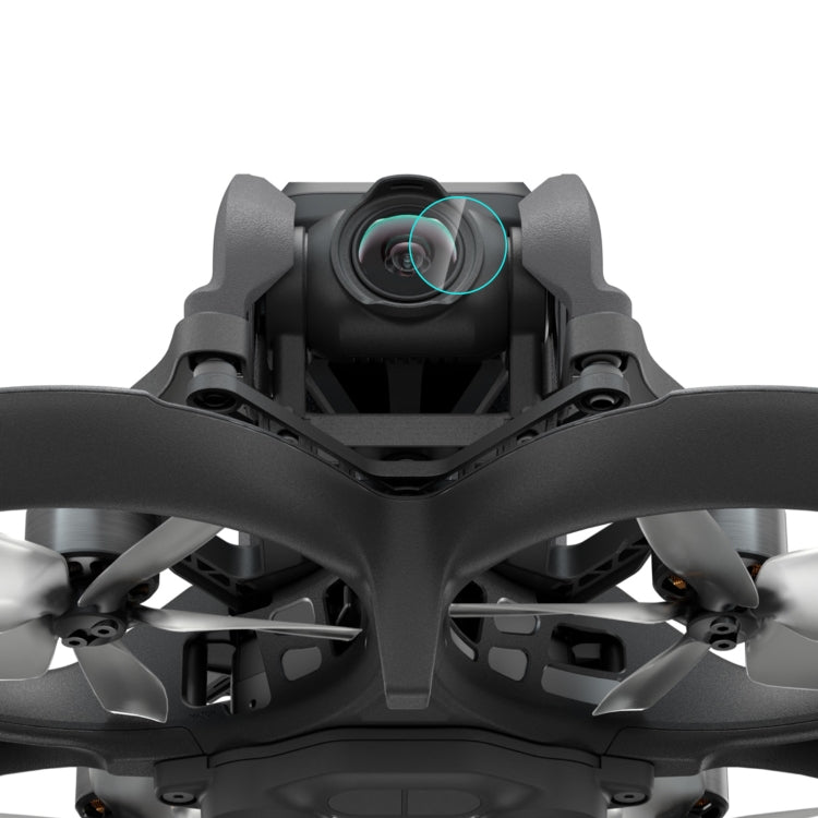 สำหรับ DJI Avata 2 ชิ้น PULUZ กระจกนิรภัยจมูกเลนส์ฟิล์ม, For DJI Avata