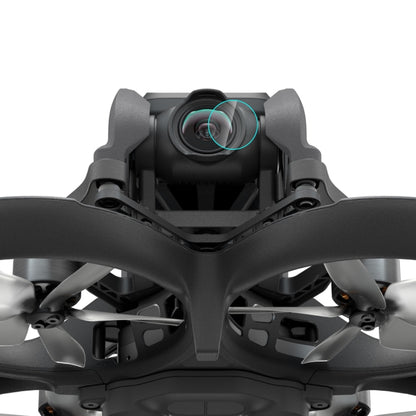 สำหรับ DJI Avata 2 ชิ้น PULUZ กระจกนิรภัยจมูกเลนส์ฟิล์ม, For DJI Avata