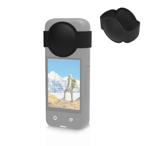 สำหรับ Insta360 X3 PULUZ ซิลิโคนเลนส์ตัวเลนส์ยามฝาครอบป้องกัน, Lens Cover