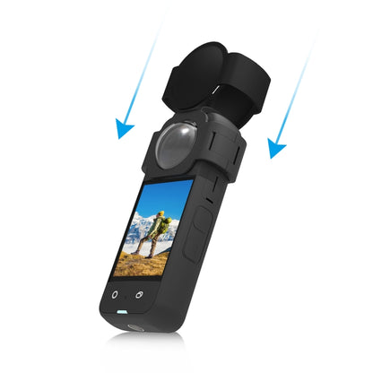 สำหรับ Insta360 X3 PULUZ ซิลิโคนเลนส์ตัวเลนส์ยามฝาครอบป้องกัน, Lens Cover