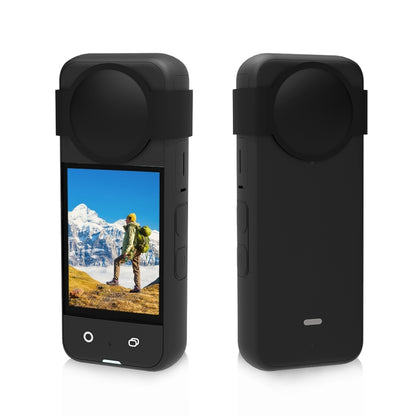 สำหรับ Insta360 X3 PULUZ ซิลิโคนเลนส์ตัวเลนส์ยามฝาครอบป้องกัน, Lens Cover