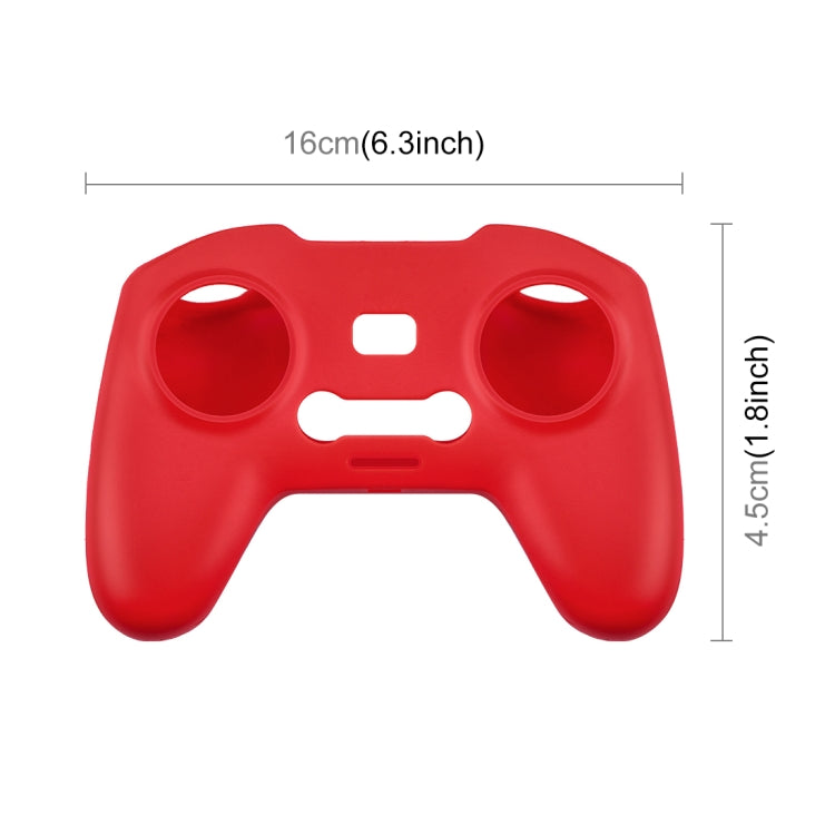 สำหรับ DJI FPV Combo รีโมทคอนโทรล PULUZ เคสป้องกันซิลิโคนพร้อมสายคล้องคอ, For DJI FPV Combo Remote Control with Neck Strap