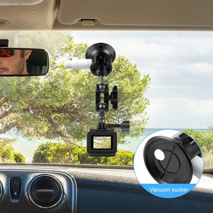 PULUZ 3 นิ้ว Car Single Pump Suction Cup Aluminium Alloy Mount, Pump Suction Cup Mount