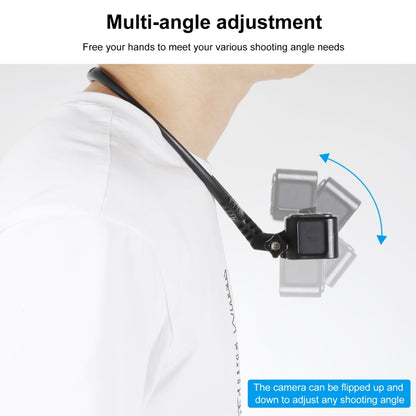 PULUZ Lazy ขายึดคอแบบปรับได้สำหรับกล้อง GoPro Action, Neck Bracket