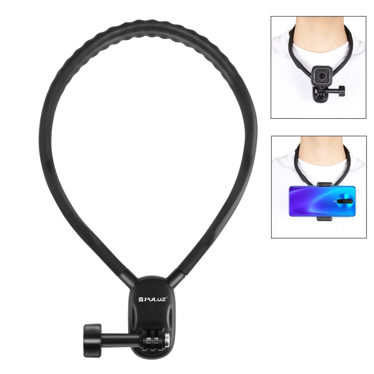 PULUZ Lazy Neck Bracket POV View Mount สำหรับกล้อง GoPro Action, POV View Mount