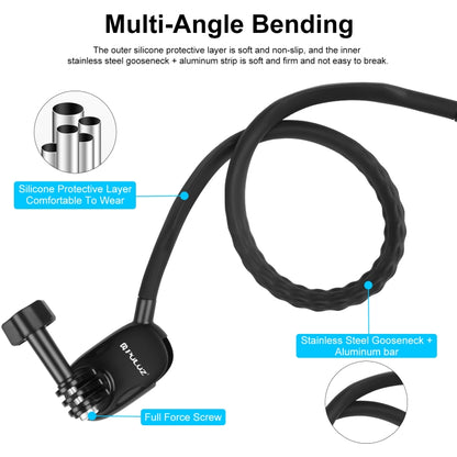PULUZ Lazy Neck Bracket POV View Mount สำหรับกล้อง GoPro Action, POV View Mount