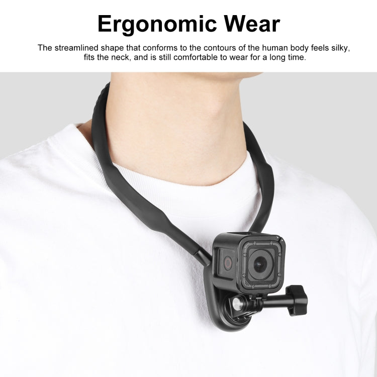 PULUZ Lazy Neck Bracket POV View Mount สำหรับกล้อง GoPro Action, POV View Mount