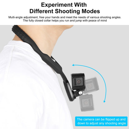 PULUZ Lazy Neck Bracket POV View Mount สำหรับกล้อง GoPro Action, POV View Mount