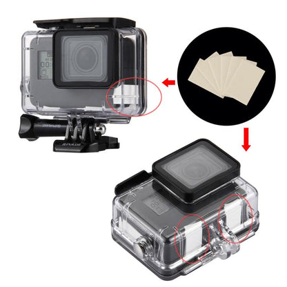 12 ชิ้น PULUZ มืออาชีพแทรกป้องกันหมอกนำมาใช้ใหม่สำหรับ GoPro HERO10 ดำ / HERO9 ดำ / HERO8 ดำ / HERO7 / 6/5, DJI Osmo การกระทำ, Xiaoyi และกล้องการดำเนินการอื่น ๆ, Anti-Fog Inserts