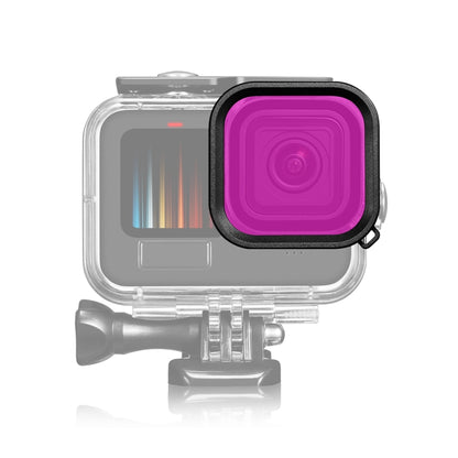สำหรับ GoPro HERO12 Black / 11 Black / 10 Black / 9 Black PULUZ Square Housing ตัวกรองเลนส์สีดำน้ำ, For GoPro Hero11 Black / HERO10 Black / HERO9 Black