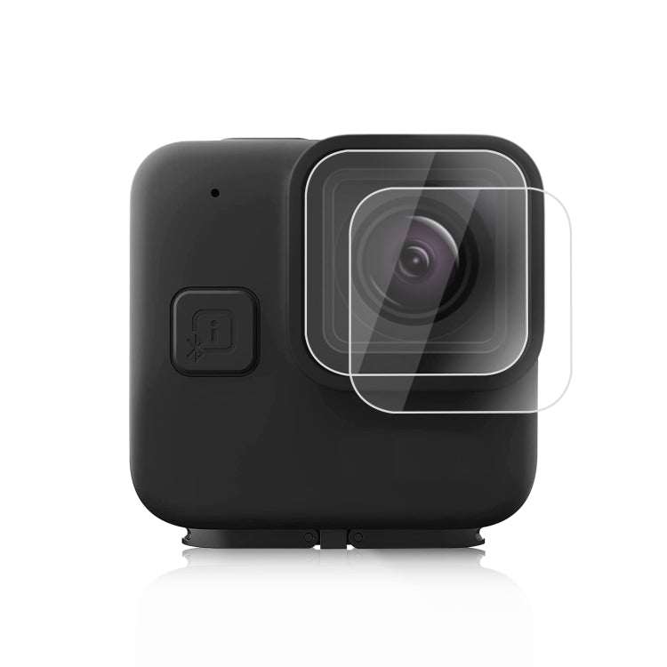 สำหรับ GoPro Hero11 Black Mini PULUZ 2 ชิ้นฟิล์มกระจกนิรภัยเลนส์, For GoPro Hero11 Black Mini