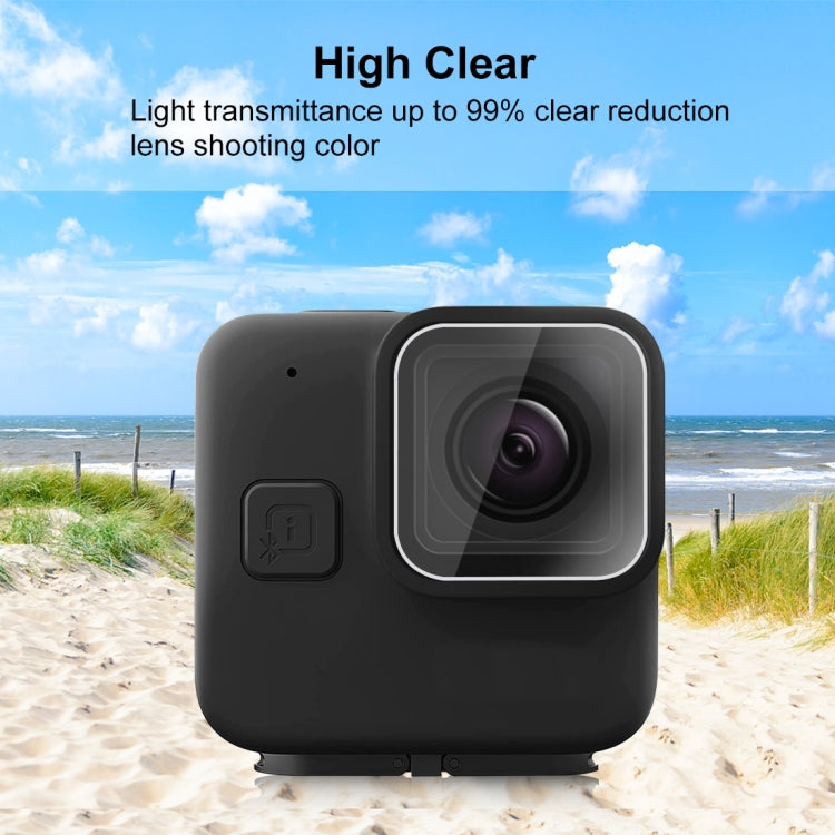 สำหรับ GoPro Hero11 Black Mini PULUZ 2 ชิ้นฟิล์มกระจกนิรภัยเลนส์, For GoPro Hero11 Black Mini