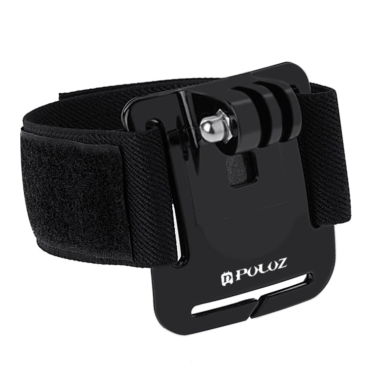 PULUZ สายรัดข้อมือแบบปรับได้สำหรับ GoPro Hero11 Black / HERO10 Black / HERO9 Black / HERO8 Black / HERO7 / 6/5/5 เซสชัน / 4 เซสชัน / 4/3+ / 3/2/1, Insta360 ONE R, DJI Osmo Action และกล้องแอคชั่นอื่นๆ ความยาวสาย: 28.5 ซม, Wrist Strap