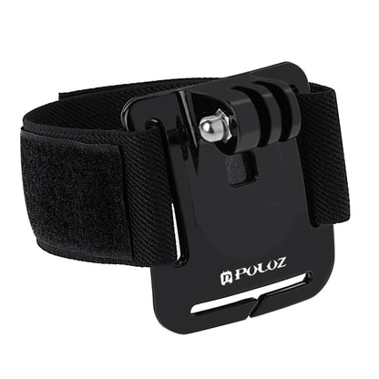 PULUZ สายรัดข้อมือแบบปรับได้สำหรับ GoPro Hero11 Black / HERO10 Black / HERO9 Black / HERO8 Black / HERO7 / 6/5/5 เซสชัน / 4 เซสชัน / 4/3+ / 3/2/1, Insta360 ONE R, DJI Osmo Action และกล้องแอคชั่นอื่นๆ ความยาวสาย: 28.5 ซม, Wrist Strap