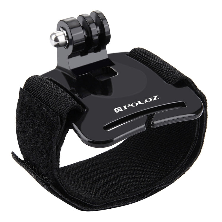 PULUZ สายรัดข้อมือแบบปรับได้สำหรับ GoPro Hero11 Black / HERO10 Black / HERO9 Black / HERO8 Black / HERO7 / 6/5/5 เซสชัน / 4 เซสชัน / 4/3+ / 3/2/1, Insta360 ONE R, DJI Osmo Action และกล้องแอคชั่นอื่นๆ ความยาวสาย: 28.5 ซม, Wrist Strap