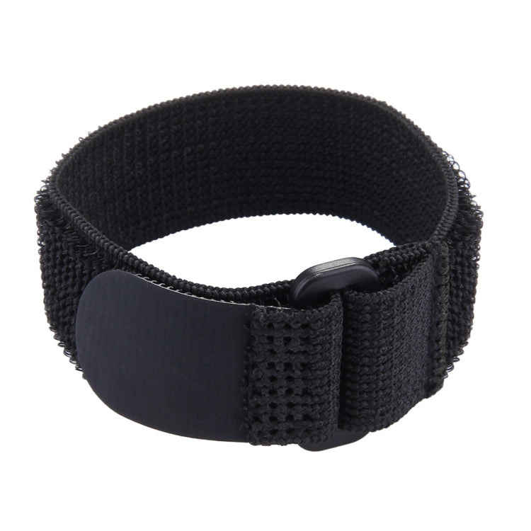 PULUZ ไนลอนตะขอและห่วง Fastener สายรัดข้อมือสำหรับ GoPro Hero11 สีดำ /HERO10 สีดำ / HERO9 สีดำ /8 สีดำ / สูงสุด /7/6/5/4/3+ /3 และ SJ4000 รีโมทคอนโทรล, ความยาว: 25 ซม., Remote Control Strap