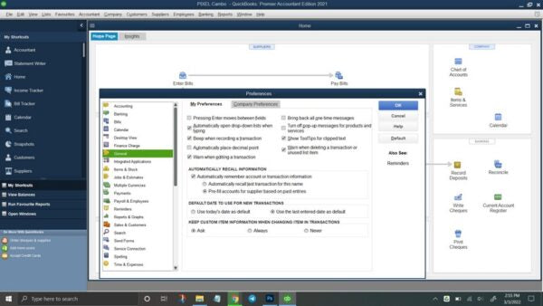 QuickBooks Enterprise 2021 Canada Edition Full Version