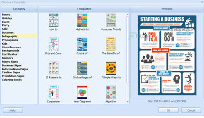 RonyaSoft Poster Designer v2.3.23 Final Full Version Windows