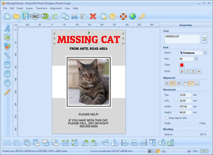 RonyaSoft Poster Designer v2.3.23 Final Full Version Windows