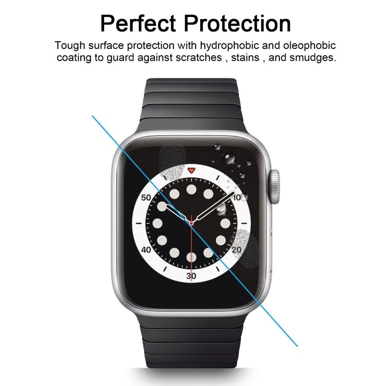 สำหรับ Apple Watch Edition 38 มม. เส้นผ่านศูนย์กลางหน้าปัด 38 มม. 9H + ความแข็งพื้นผิว 2.5D ฟิล์มกระจกนิรภัยป้องกันการระเบิด, For Series 3&2&1 38mm