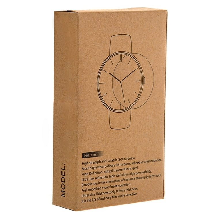 สำหรับ Apple Watch Edition 38 มม. เส้นผ่านศูนย์กลางหน้าปัด 38 มม. 9H + ความแข็งพื้นผิว 2.5D ฟิล์มกระจกนิรภัยป้องกันการระเบิด, For Series 3&2&1 38mm