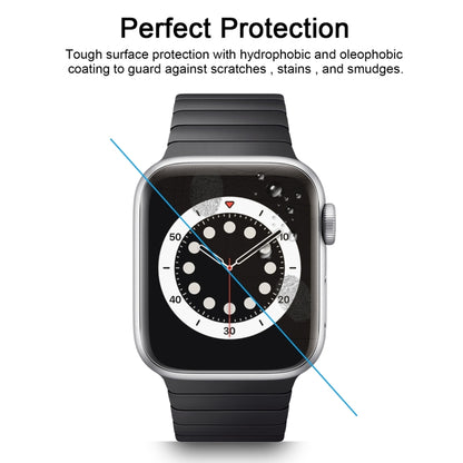 สำหรับ Apple Watch Edition 42 มม. 42 มม. เส้นผ่านศูนย์กลางหน้าปัด 9H + ความแข็งพื้นผิว 2.5D ฟิล์มกระจกนิรภัยป้องกันการระเบิด, For Series 3&2&1 42mm