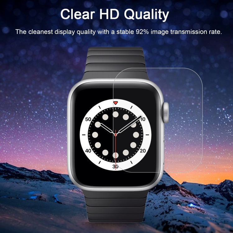 สำหรับ Apple Watch Edition 42 มม. 42 มม. เส้นผ่านศูนย์กลางหน้าปัด 9H + ความแข็งพื้นผิว 2.5D ฟิล์มกระจกนิรภัยป้องกันการระเบิด, For Series 3&2&1 42mm