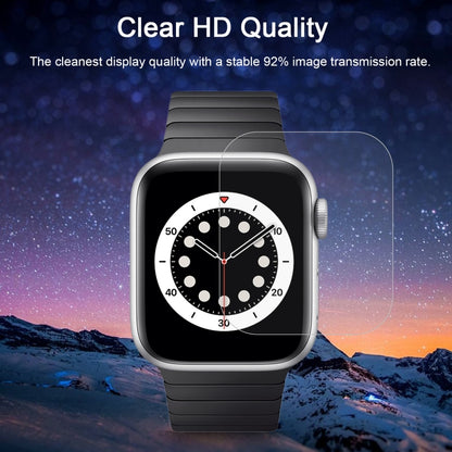 สำหรับ Apple Watch Edition 42 มม. 42 มม. เส้นผ่านศูนย์กลางหน้าปัด 9H + ความแข็งพื้นผิว 2.5D ฟิล์มกระจกนิรภัยป้องกันการระเบิด, For Series 3&2&1 42mm