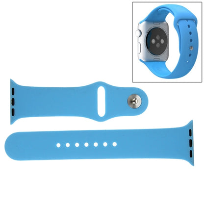 สำหรับ Apple Watch Sport 42 มม. สายนาฬิกาสปอร์ตยางประสิทธิภาพสูงยาวขึ้นพร้อมการปิดแบบ Pin-and-tuck