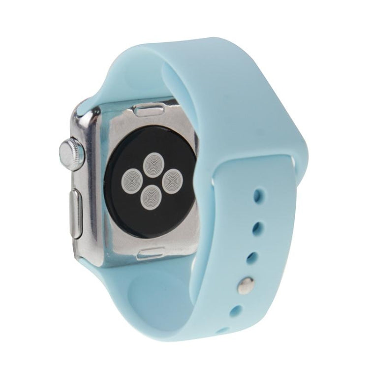 สำหรับ Apple Watch Sport 42 มม. สายนาฬิกาสปอร์ตยางประสิทธิภาพสูงยาวขึ้นพร้อมการปิดแบบ Pin-and-tuck