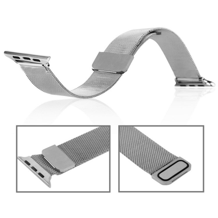 สำหรับ Apple Watch 38mm Milanese Loop สายนาฬิกาสแตนเลสสตีลแม่เหล็ก, For Apple Watch 42mm / 41mm / 40mm / 38mm