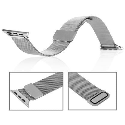 สำหรับ Apple Watch 38mm Milanese Loop สายนาฬิกาสแตนเลสสตีลแม่เหล็ก, For Apple Watch 42mm / 41mm / 40mm / 38mm