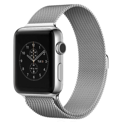 สำหรับ Apple Watch 38mm Milanese Loop สายนาฬิกาสแตนเลสสตีลแม่เหล็ก, For Apple Watch 42mm / 41mm / 40mm / 38mm