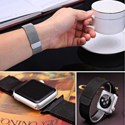 สำหรับ Apple Watch 38mm Milanese Loop สายนาฬิกาสแตนเลสสตีลแม่เหล็ก, For Apple Watch 42mm / 41mm / 40mm / 38mm
