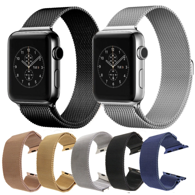 สำหรับ Apple Watch 38mm Milanese Loop สายนาฬิกาสแตนเลสสตีลแม่เหล็ก, For Apple Watch 42mm / 41mm / 40mm / 38mm