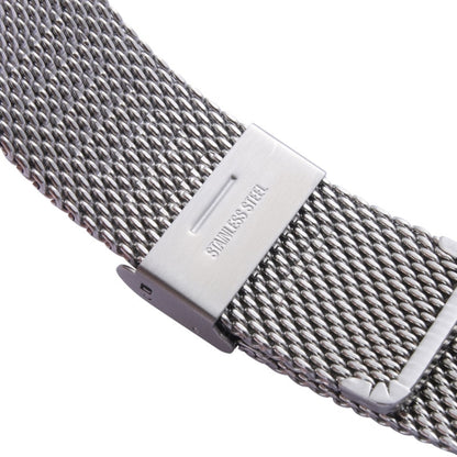 สำหรับ Apple Watch 38mm Milanese Classic Buckle สายนาฬิกาสแตนเลส ใช้เฉพาะร่วมกับตัวเชื่อมต่อ (S-AW-3291)
