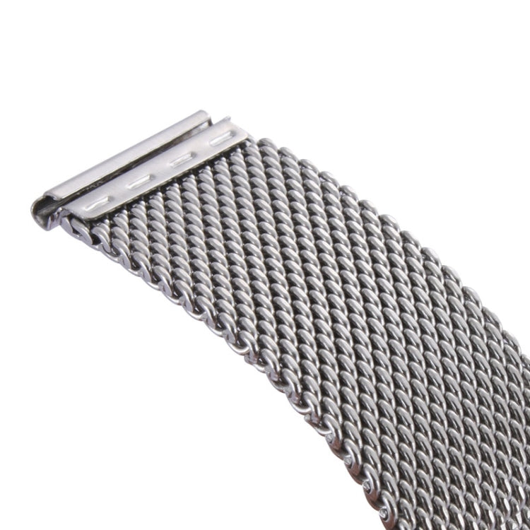 สำหรับ Apple Watch 38mm Milanese Classic Buckle สายนาฬิกาสแตนเลส ใช้เฉพาะร่วมกับตัวเชื่อมต่อ (S-AW-3291)