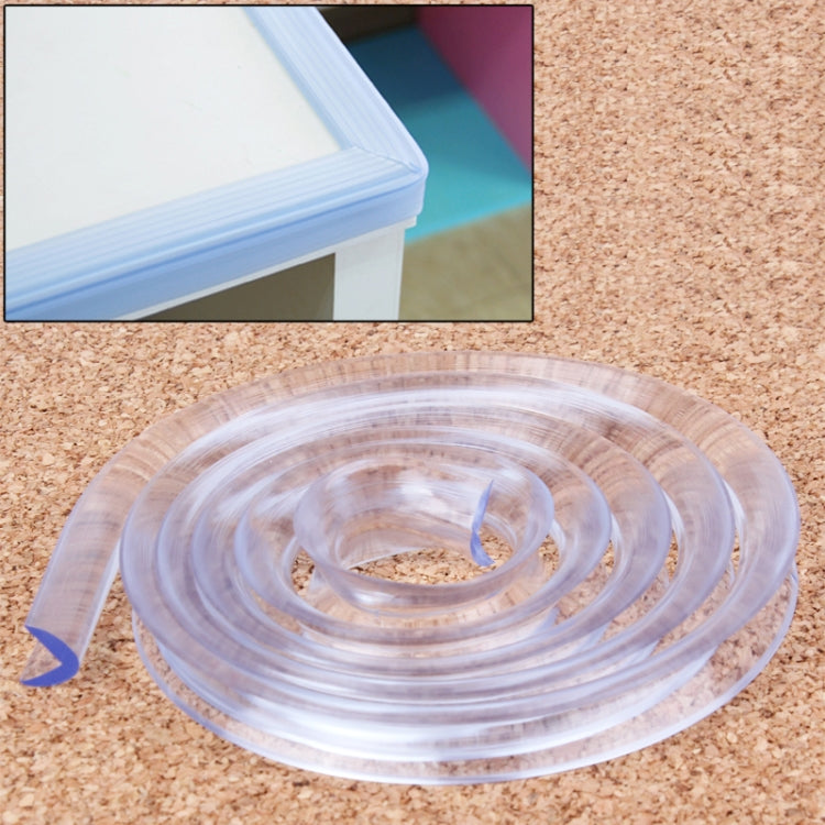 Baby Safety Desk Table Edge Guard Soft Edge Cushion ความยาว 1 ม, 100cm (Transparent)