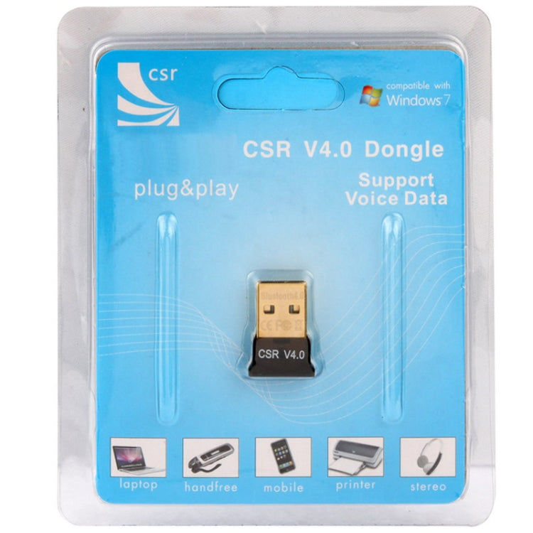 อะแดปเตอร์ Micro Bluetooth 4.0 + EDR USB (V4.0) ระยะการส่งข้อมูล: 30 ม, Micro Bluetooth